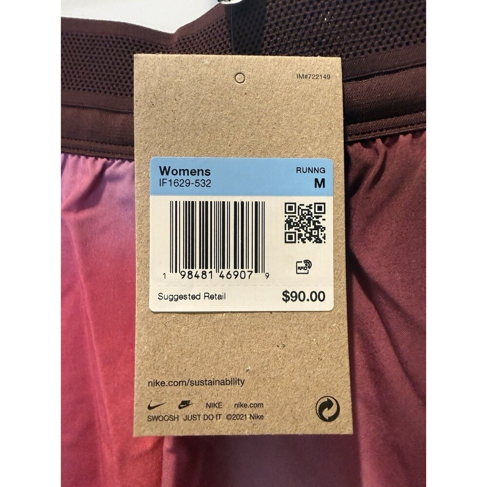 Nike AeroSwift Faith Kipyegon ADV Mid-Rise 3" Shorts (IF1629-532) Women's Medium - Picture 3 of 9